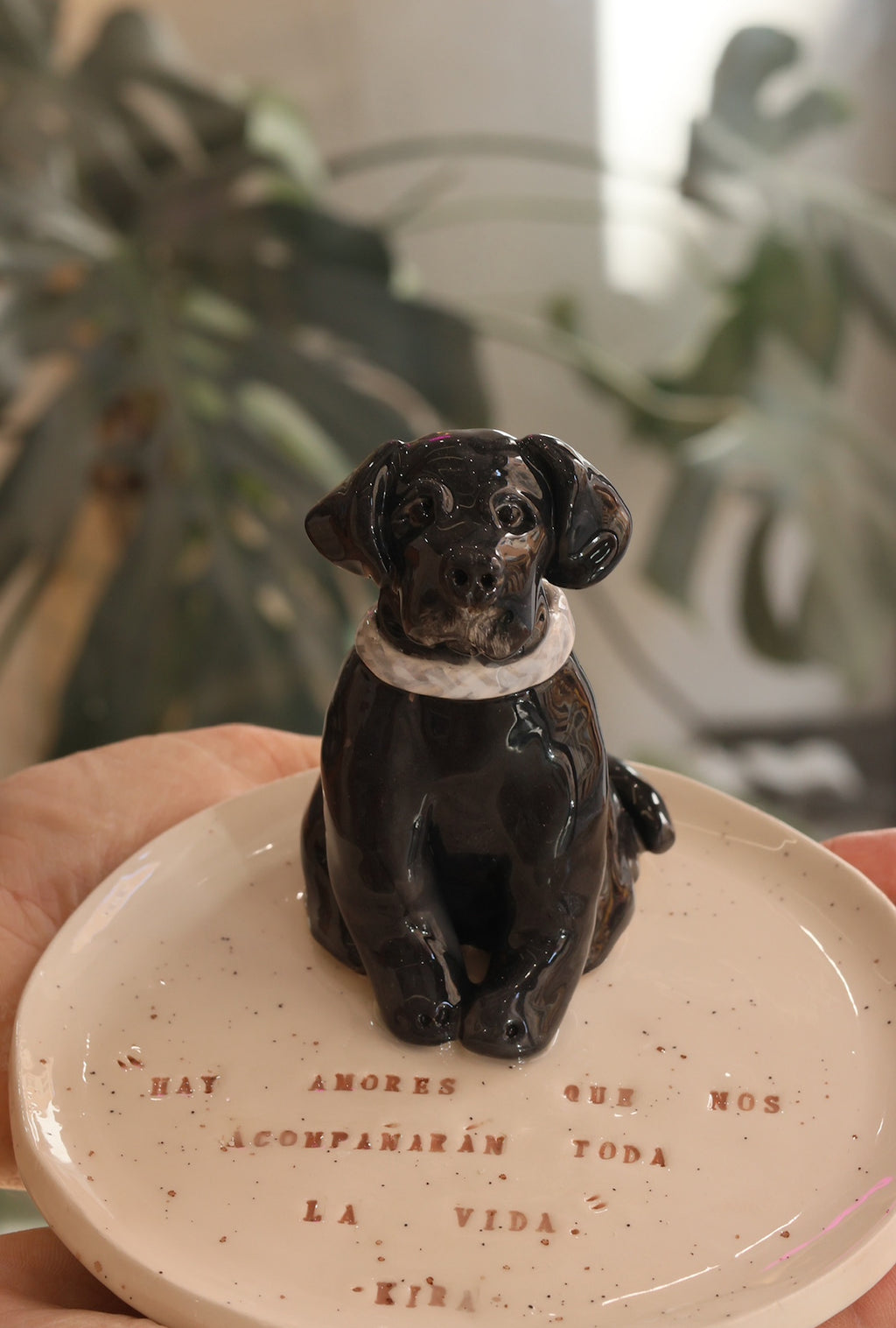 Joyero de cerámica personalizada con tu mascota