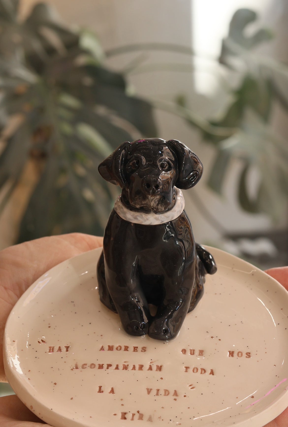 Joyero de cerámica personalizada con tu mascota