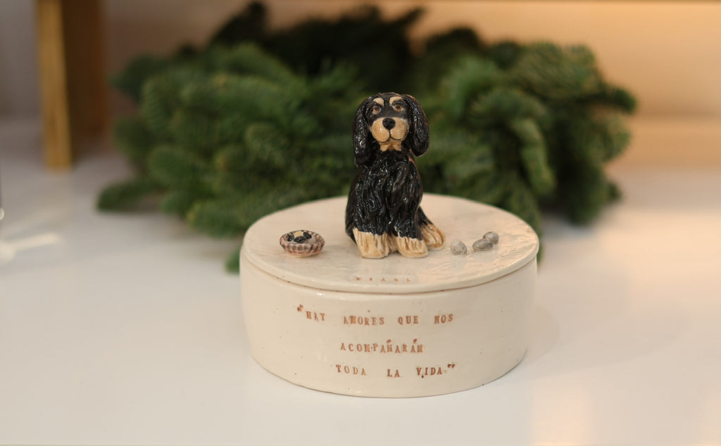Caja de cerámica personalizada con tu mascota